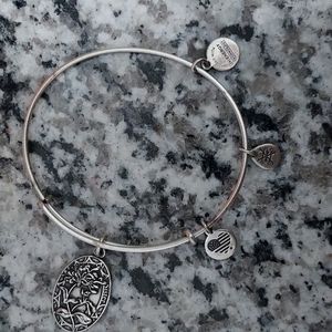 Alex and Ani Sister bracelet silver